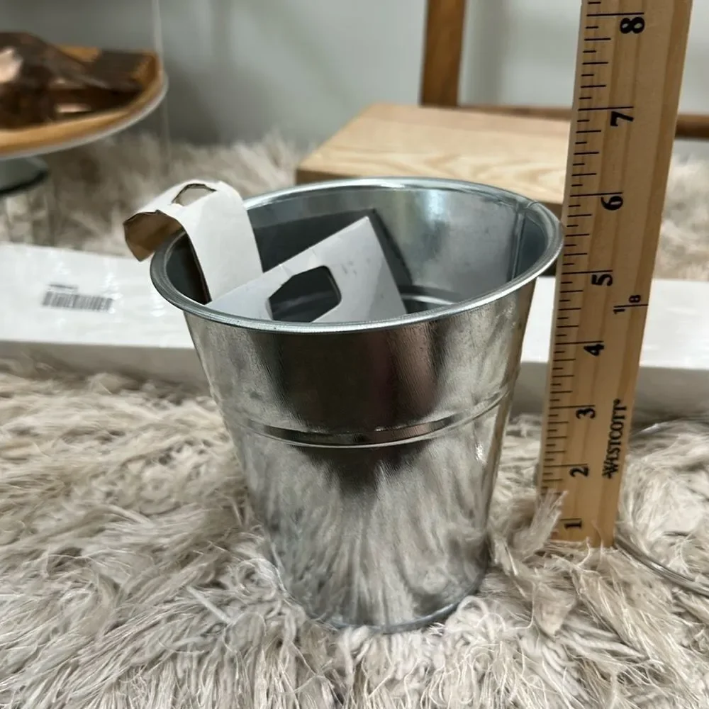 Ikea Fintorp Bundle Of Steel Rail 22.5”-5 Hooks -3 Buckets‎ Utensil Hanger